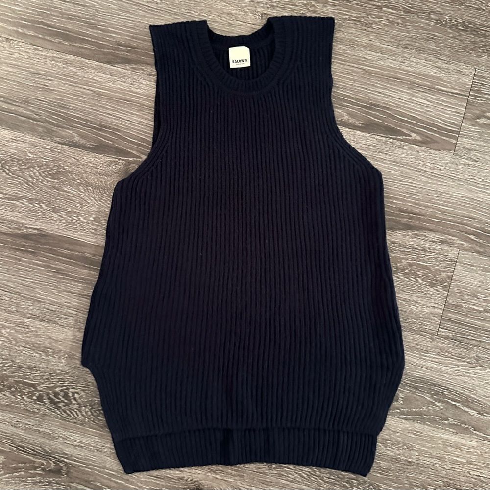 Baldwin Sleeveless Tunic Sweater